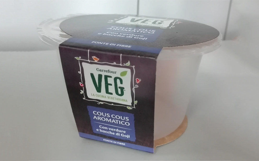 Richiamo per rischio presenza di allergeni  Carrefour VEG – Cous cous aromatico con verdure e bacche di goji